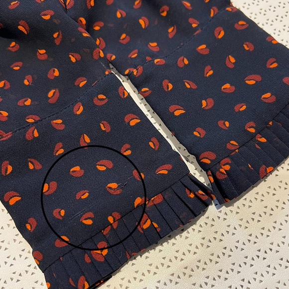 SALE!!!!Ann Taylor Blue Chiffon Blouse - Picture 8 of 13